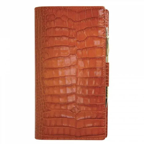 MGN Agenda AS16 Croco Savannah-Agenda-Mignon-Orange-Papeterie du Dôme