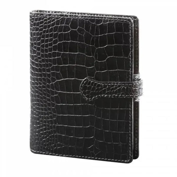 MGN Agenda Organiseur AK13 Savannah Croco Patte-Mignon-Noir-Papeterie du Dôme