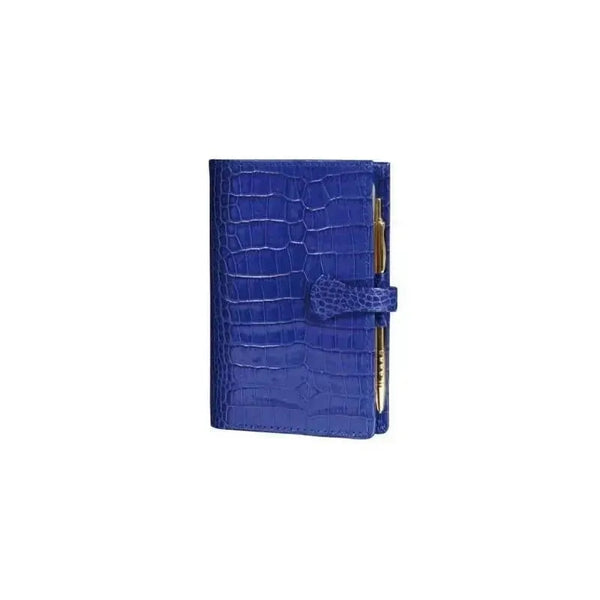 MGN Agenda Organiseur SK12 Croco Savannah Patte-Mignon-Bleu indigo-Papeterie du Dôme