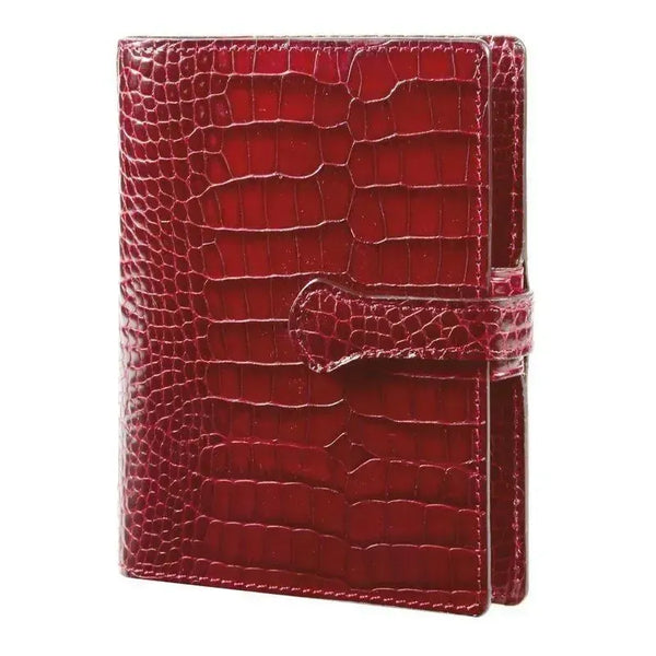 MGN Agenda Organiseur SK12 Croco Savannah Patte-Mignon-Rouge-Papeterie du Dôme