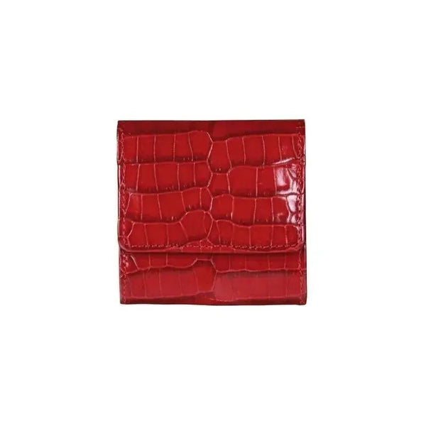 MGN Porte Monnaie Bouton Pression Savannah-Mignon-Rouge-Papeterie du Dôme