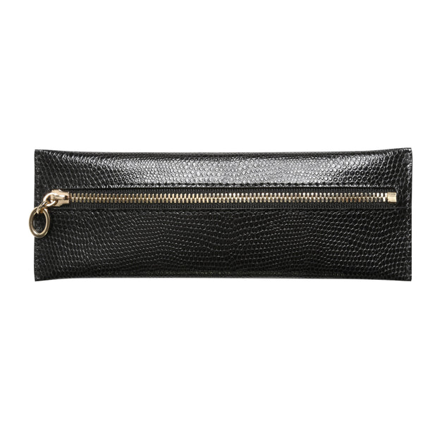 MGN Trousse Plate Zip Borneo-Trousse-Mignon-Noir-Papeterie du Dôme