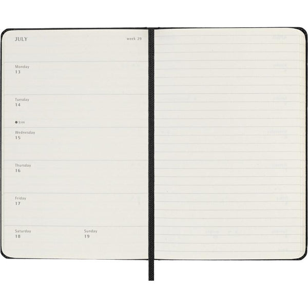 MSK Agenda Semainier & Carnet Rigide 18 mois-Agenda-Moleskine-Papeterie du Dôme