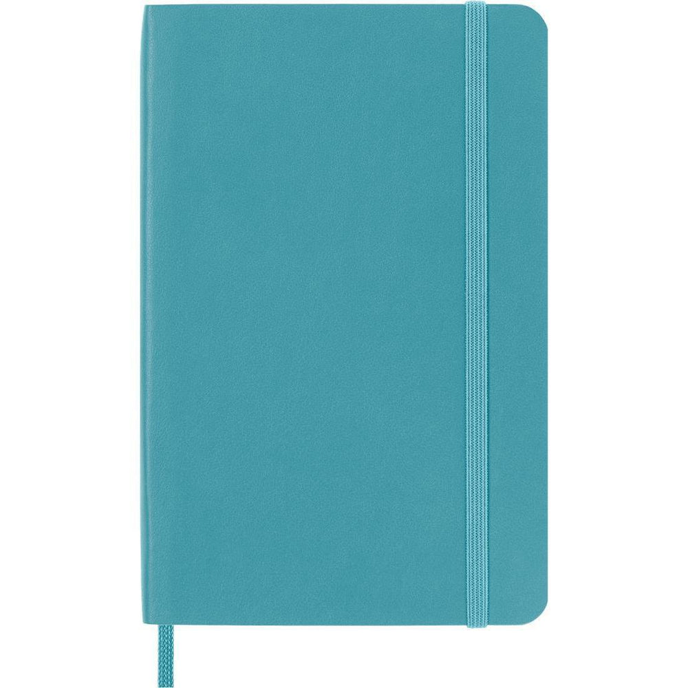 MSK Carnet Classic Souple-Carnet-Moleskine-Pocket 9x14-Bleu Récif-Ligné-Papeterie du Dôme