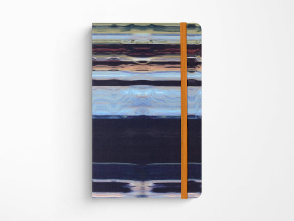 MSK Carnet Impressionnisme Rigide-Carnet-Moleskine-Dappled Blue-Large 13x21-Ligné-Papeterie du Dôme
