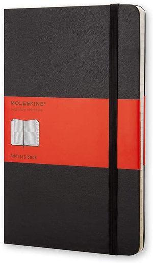 MSK Carnet d'Adresses Répertoire-Répertoire-Moleskine-Noir-Large 13x21-Papeterie du Dôme