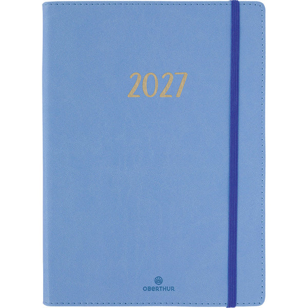 OBE Agenda Semainier A5 My Hello-Agenda-Oberthur-2027-Bleu ciel-Papeterie du Dôme