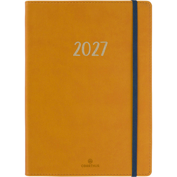 OBE Agenda Semainier A5 My Hello-Agenda-Oberthur-2027-Moutarde-Papeterie du Dôme