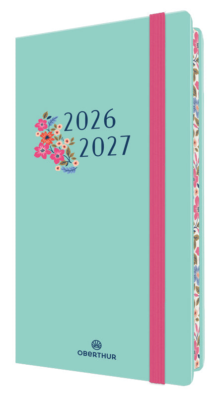 OBE Agenda Semainier Scolaire 16 Tivoli-Agenda-Oberthur-2026-2027-Vert d'eau-Papeterie du Dôme