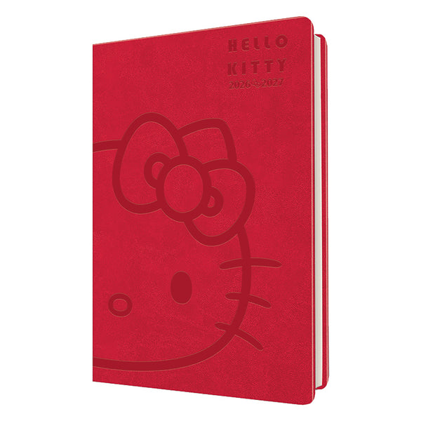 OBE Agenda Semainier Scolaire de Bureau 25 Hello Kitty-Agenda-Oberthur-2026-2027-Tête-Papeterie du Dôme