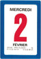 OBE Calendrier à Effeuiller 63x92 Couleur