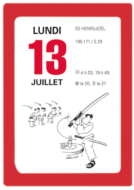 OBE Calendrier à Effeuiller Humour 63x92-Agenda-Oberthur-Papeterie du Dôme