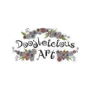 PAT Carte Doodleicious Art-Carterie-Patchwork-Papeterie du Dôme