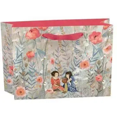 PAT Sac Cadeau Roger la Borde-Sac Cadeau-Patchwork-Petit-Fleurs et Filles-Papeterie du Dôme