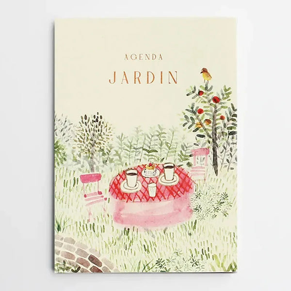 PDA Carnet - L'après-midi-Carnet-Pansydaisy-Jardin Agenda Perpetuel-Papeterie du Dôme
