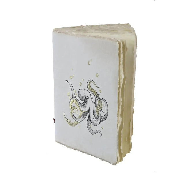 PGM Carnet A5 Poulpe Parchemin-Carnet-Epigr'AM-Papeterie du Dôme
