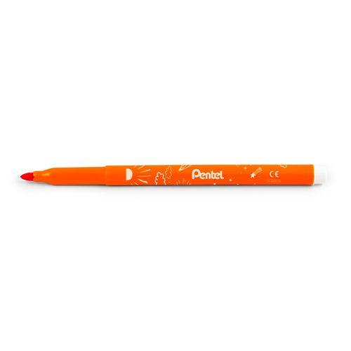 PTL PentelArts Boîte 12 Feutres Ultra-lavable-Boîte à Feutres-Pentel-Papeterie du Dôme
