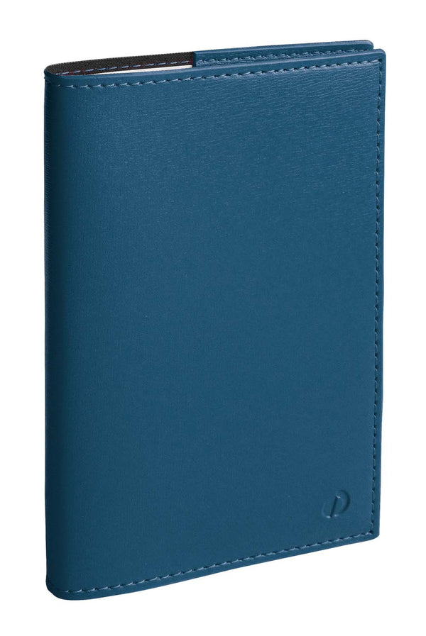 QVD Agenda Ministre Prestige Soho-Agenda-Quo Vadis-2027-Bleu acier-Papeterie du Dôme