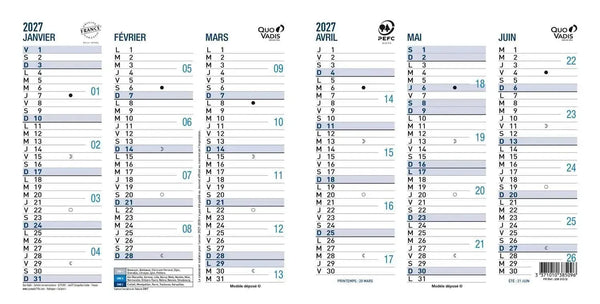 QVD Calendrier Origami 13-Calendrier-Quo Vadis-Papeterie du Dôme