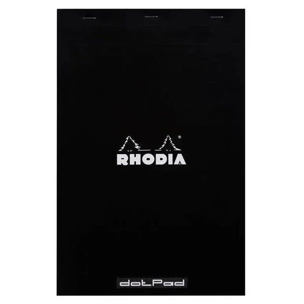 RHD Bloc N°19 Noir A4+-Bloc-Rhodia-Dotpad-Noir-Blanc-Papeterie du Dôme