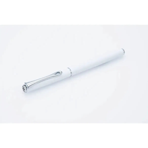Stylo Plume Diplomat Traveller Snow White - Blanc-Stylo Plume-Diplomat-Papeterie du Dôme
