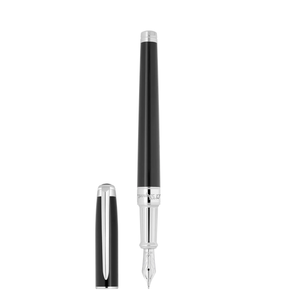 Stylo Plume S.T. Dupont D Line Eternity Noir-Stylo Plume-S.T. Dupont-Papeterie du Dôme