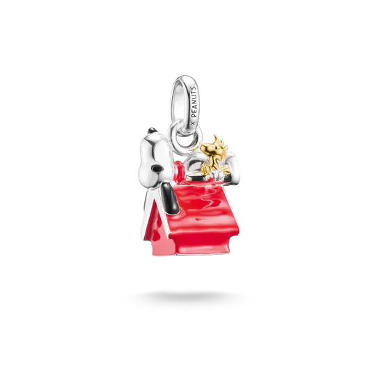 TSB Peanuts™ Charm Snoopy avec Woodstock niche de chien – Connect-Bijoux-Thomas Sabo-Papeterie du Dôme