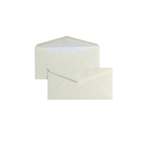 CRW 25 Enveloppes DL Vélin-Enveloppes-Crown Mill-Crème-Papeterie du Dôme