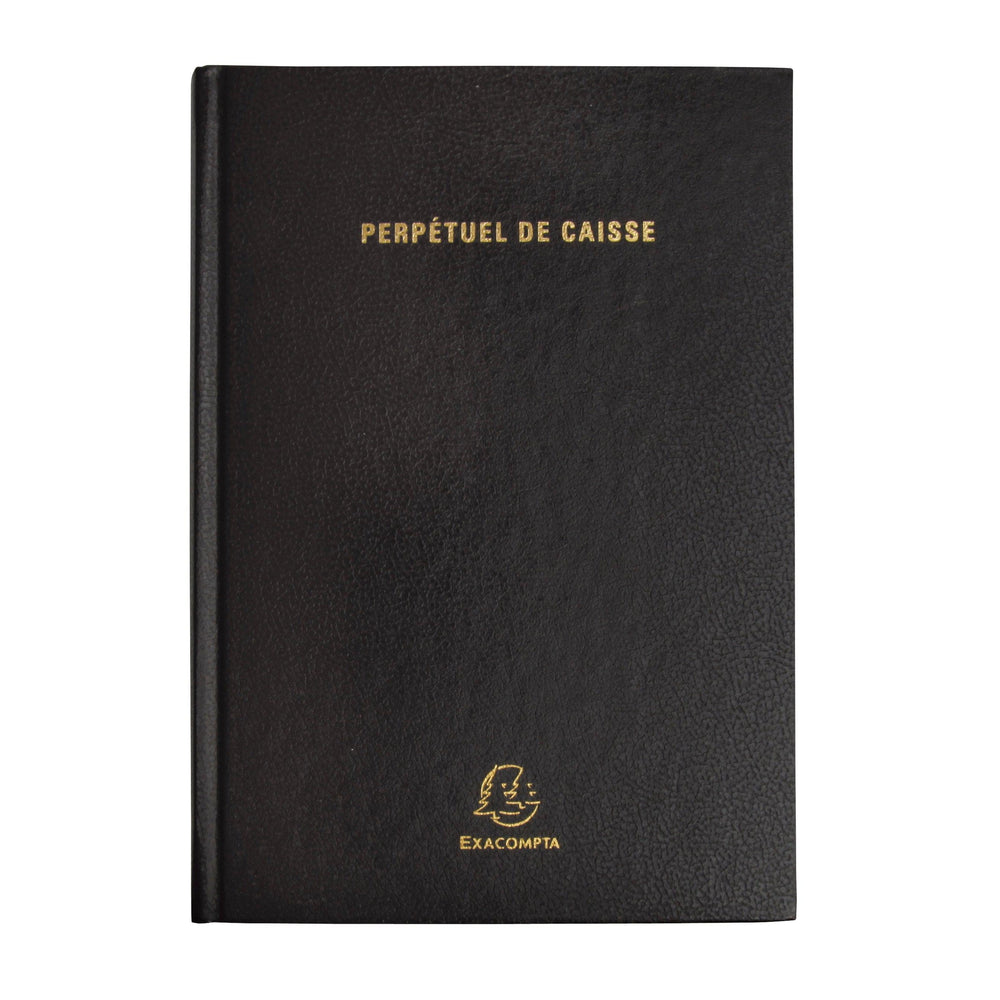 EXA* Agenda Bureau Perpétuel Caisse Journalier-Agenda-Exacompta-Noir-Papeterie du Dôme