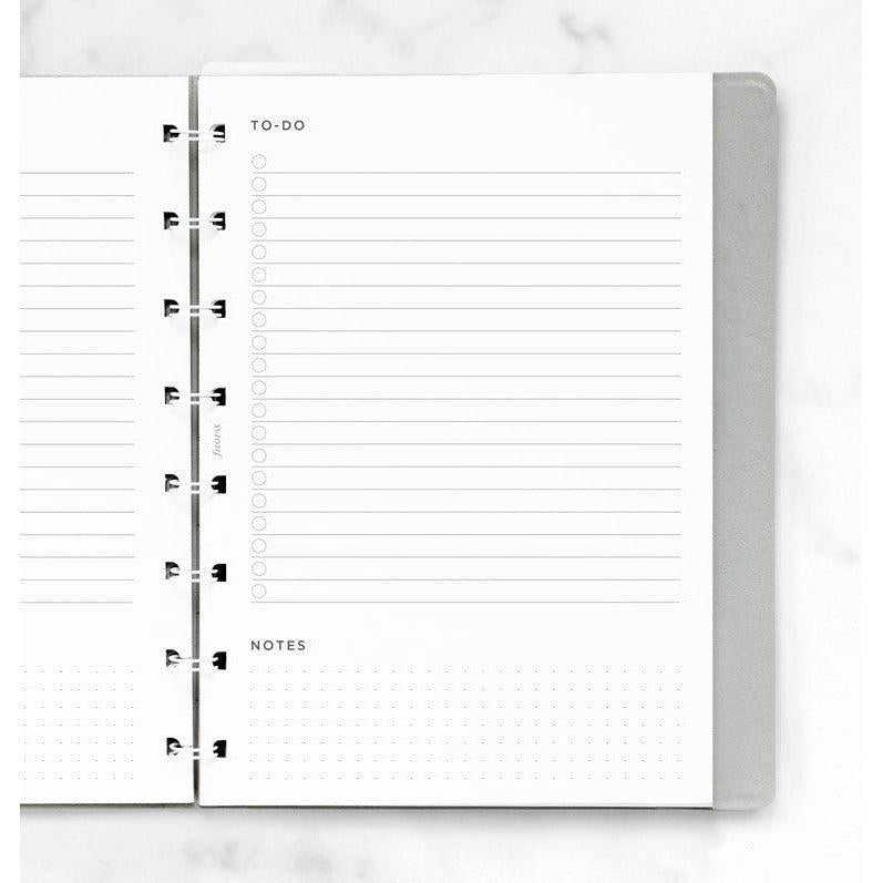FFX Notebook A5 To Do-Recharge-Filofax-Papeterie du Dôme