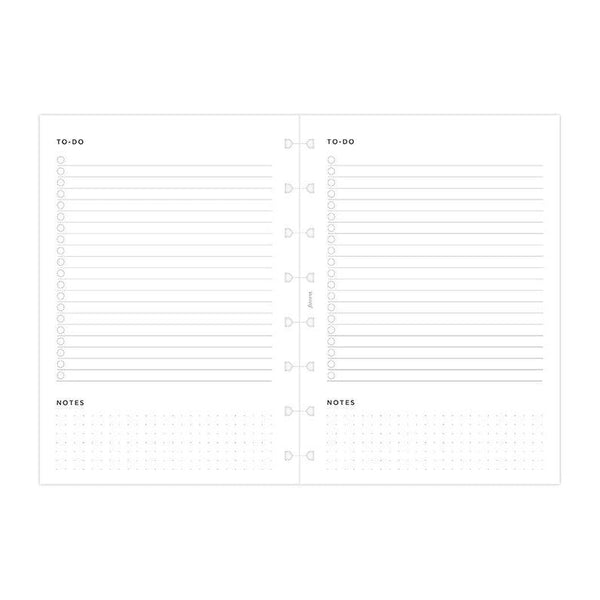 FFX Notebook A5 To Do-Recharge-Filofax-Papeterie du Dôme