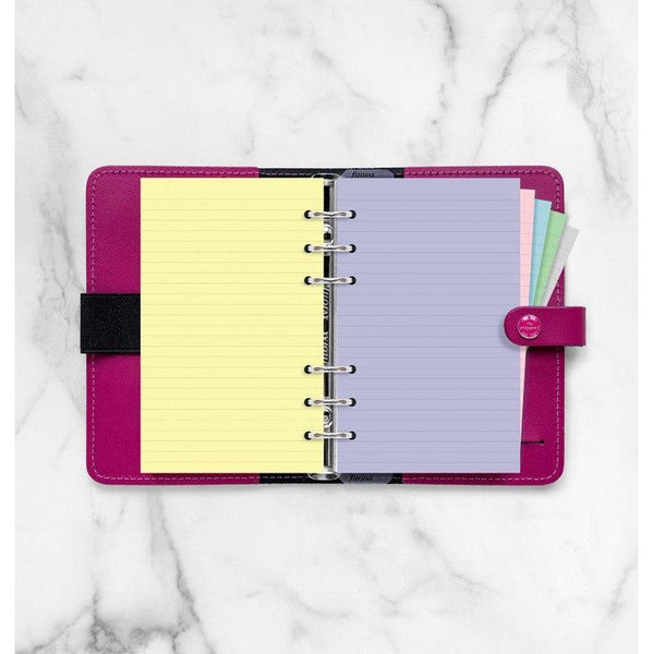 FFX Recharge Personal Feuilles Lignées Pastel Assorties-Recharge-Filofax-Papeterie du Dôme