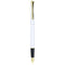 Stylo Plume Diplomat Traveller Snow White Doré - Blanc
