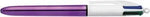 BIC Stylo Bille 4 Couleurs Shine-Stylo Bille-Bic-Violet-Papeterie du Dôme