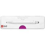 CA 849 Pop Line Metal-X Stylo Bille avec Étui-Stylo Bille-Caran d'Ache-Papeterie du Dôme