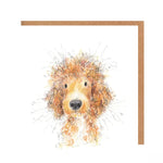 CAR Carte Double-Carterie-Catherine Rayner-Cosmo Cockapoo-Papeterie du Dôme