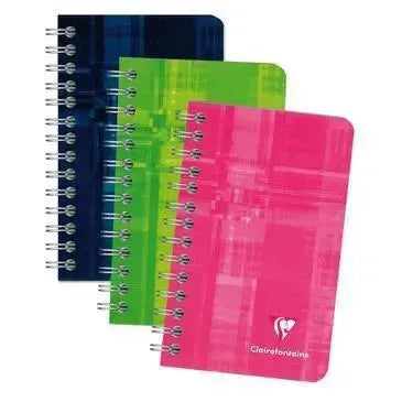 CLT Carnet Ligné Spirale 7.5x12-Carnet-Clairefontaine-Papeterie du Dôme
