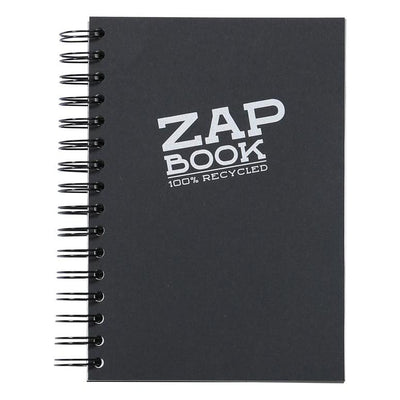 CLT Carnet Zap Book A5 Spirale-Carnet-Clairefontaine-Noir-Papeterie du Dôme