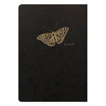 CLT Flying Spirit Carnet Piqure Textile A5 96p Noir-Carnet-Clairefontaine-Papeterie du Dôme
