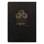 CLT Flying Spirit Carnet Piqure Textile A5 96p Noir-Carnet-Clairefontaine-Papeterie du Dôme
