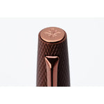 DPM Viper Marron Guilloché Stylo Roller-Stylo Roller-Diplomat-Papeterie du Dôme