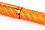 DPM Viper Orange Guilloché Stylo Plume-Stylo Plume-Diplomat-Papeterie du Dôme