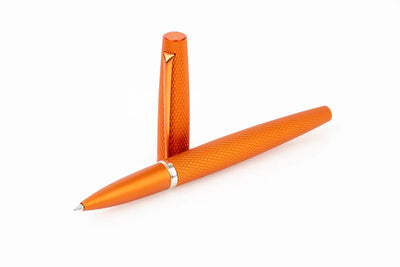 DPM Viper Orange Guilloché Stylo Roller-Stylo Roller-Diplomat-Papeterie du Dôme
