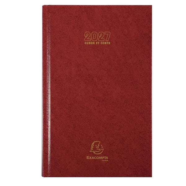 EXA Agenda Bureau Carré Euros et Cents Journalier-Agenda-Exacompta-Papeterie du Dôme