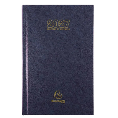 EXA Agenda Bureau Carré Recette et Dépenses Journalier-Agenda-Exacompta-Papeterie du Dôme