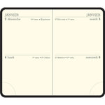 EXA Agenda Duo Kaa 2J/P 75x115 Fermeture-Agenda-Exacompta-Papeterie du Dôme