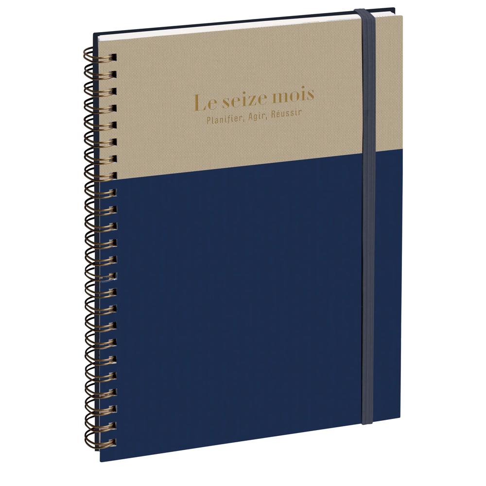 EXA Agenda SAD 20S Semainier Gustave-Agenda-Exacompta-2026-2027-Bleu-Papeterie du Dôme
