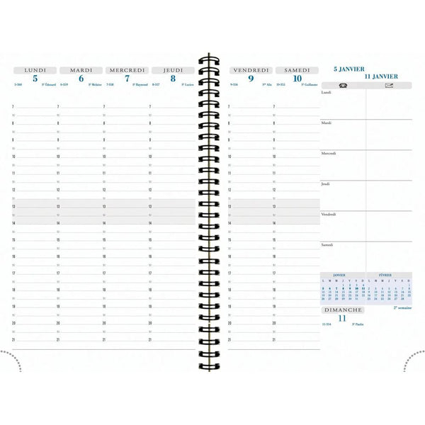 EXA Agenda Semainier Bureau Horizons 20S Napura-Agenda-Exacompta-Papeterie du Dôme
