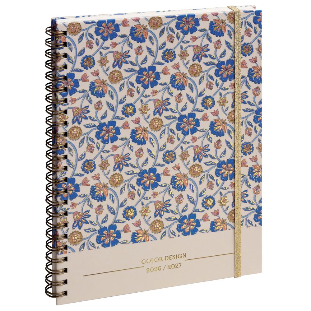 EXA Agenda Semainier Lady 20S SAS Color Design-Agenda-Exacompta-2026-2027-Fleurs-Papeterie du Dôme