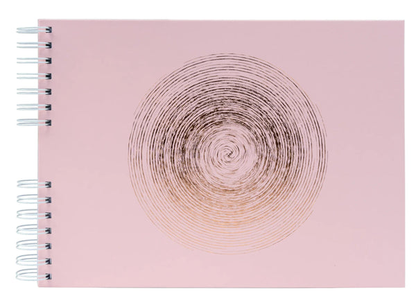 EXA Album Photo Ellipse 32x22-Album Photo-Exacompta-Rose-Papeterie du Dôme
